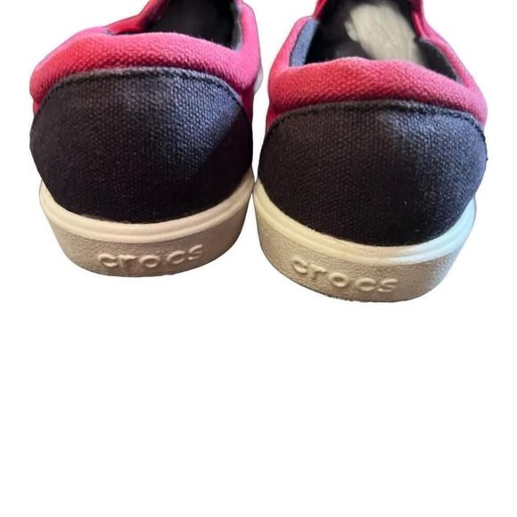 Unisex Crocs Slip-On Shoes - Size 9c - Blue/Red - Picture 3 of 6